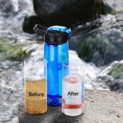 Sport Travel Bpa Free Portable Alkaline Water Bottle Purifier 500 Milliliters
